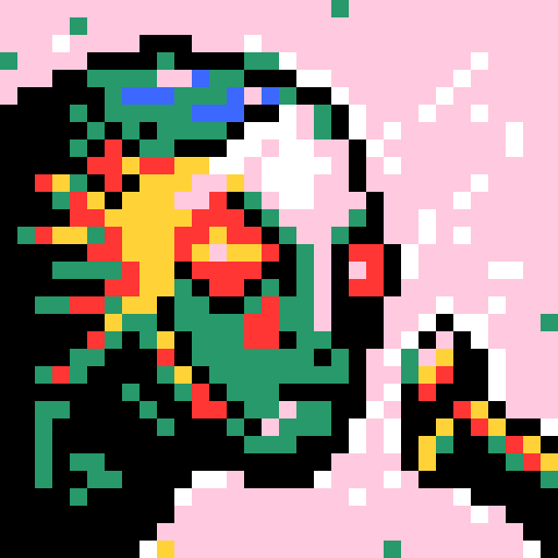 robot looking at spark of light