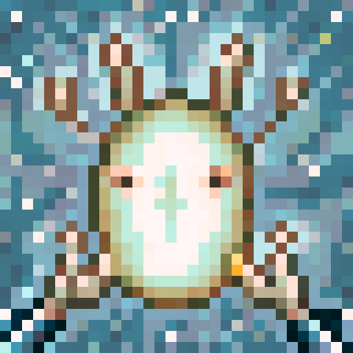 a potato with a hat on his head, small eyes, hands, and mouth