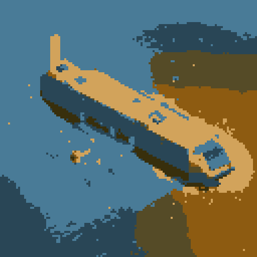 Space ship , topdown 