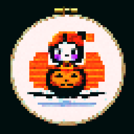 Halloween cross stitch