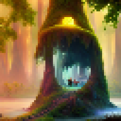"Create a misty, enchanted forest with towering trees and glowing mushrooms illuminated by a full moon, inhabited by mythical creatures like unicorns and fairies, all in the style of a classic Fantasy RPG game."