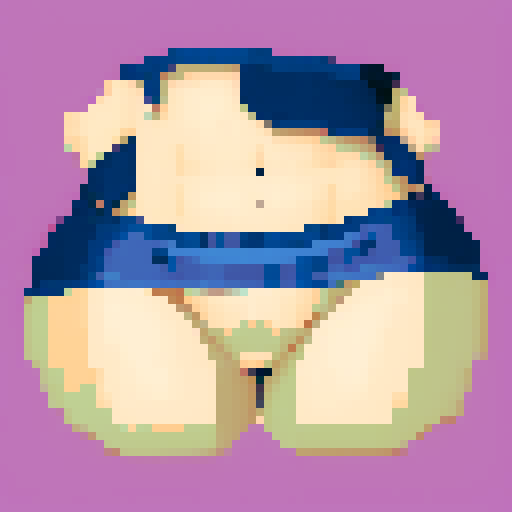 chubby cartoon in underwear