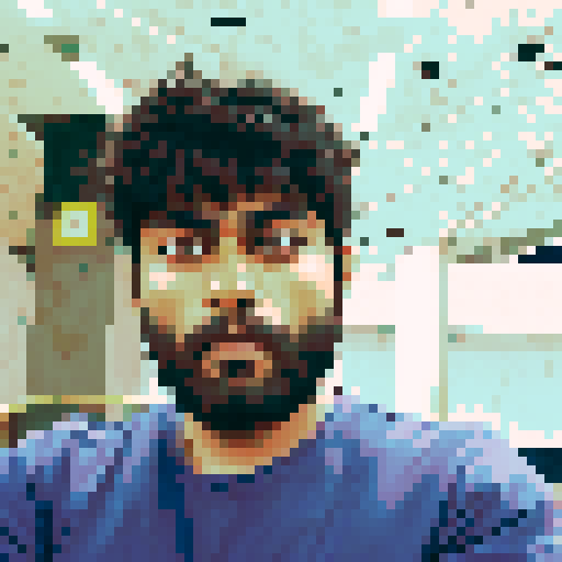 handsome anime indian man