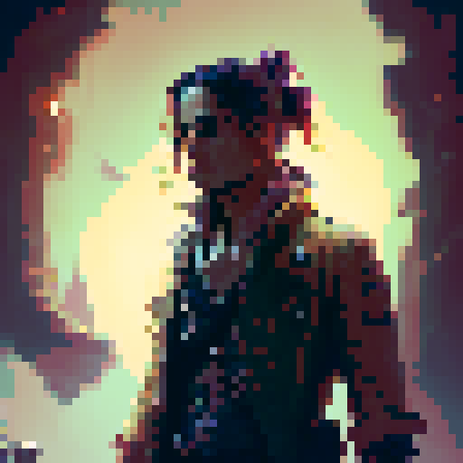 Captain Jack Sparrow Swimming without his hat, baldric, nor compass. Side view