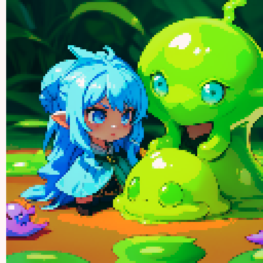 Slime card border, slime frame