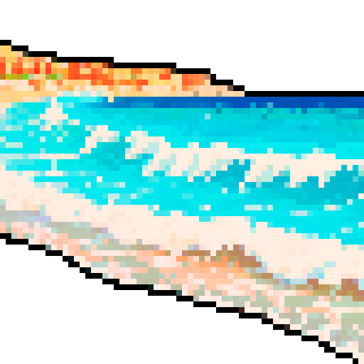mediterranean waves, vibrant colors, fluid movement, contrasting hues, textured brushstrokes, sRGB palette, no land -- just waves