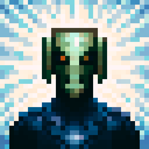 platinum armor, game icon, 32x32 pixel art, sRGB, skill art, close up, portrait