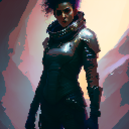 Female Thief, stealthy, slyly evading detection, with a thin frame, White skin, dressed in tight fit armor, in a fantasy Medieval RPG art style