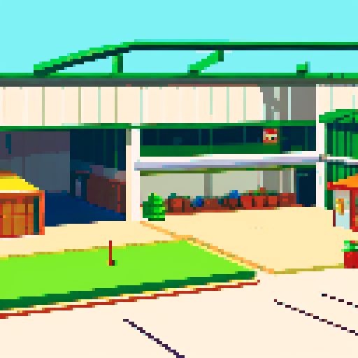 the inside of a wholesale building