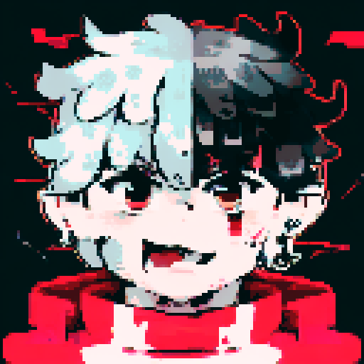 Close-up character portrait, man, black hair