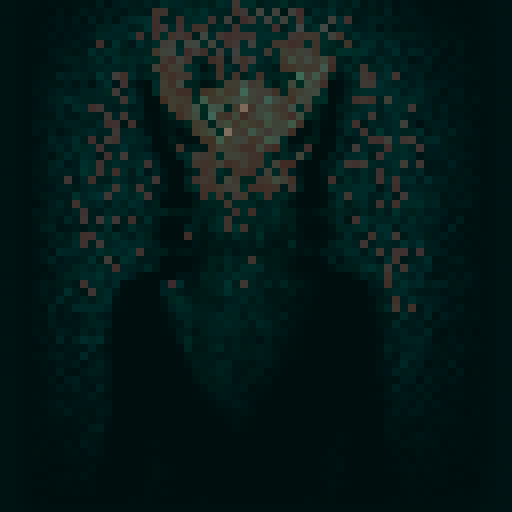 Crocodile warrior portrait