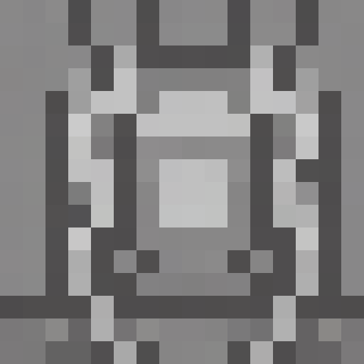 pixel art top-down train station platform tile, 32x32 pixels, gray concrete texture with yellow safety line on one edge, subtle wear marks, 16-bit style, muted colors