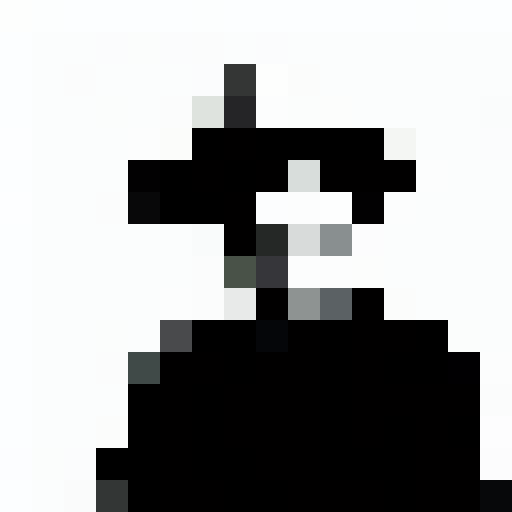 Plain white background
