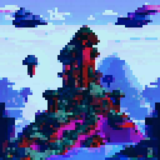 minecraft-themed, underwater, cave dungeon, gray, blue, green colors, sRGB, pixel art, background, landscape