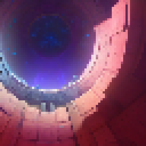 Round runic portal to another dimension