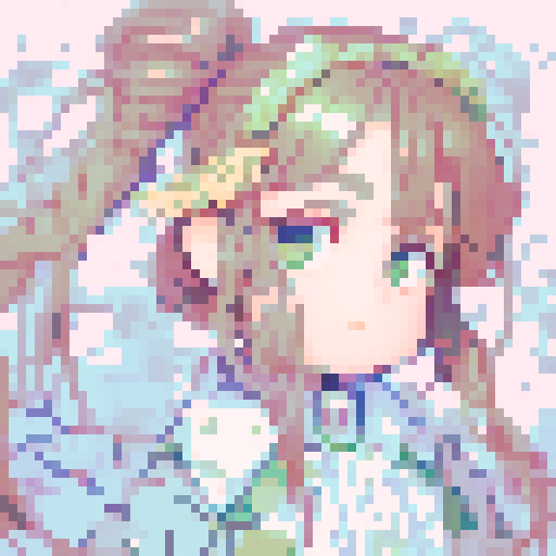 young girl, large round eyes, brown hair, brown eyes, wearing combat green army uniform, upper body close-up, transparent background, clean and detailed, game icon, centered composition, beautiful girl, long flowing hair, detailed eyes, slim figure, soft smile, round face