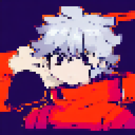 young man in orange prison outfit