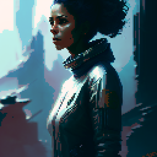 Female Thief, stealthy, slyly evading detection, with a thin frame, Looking around, in a fantasy RPG art style
