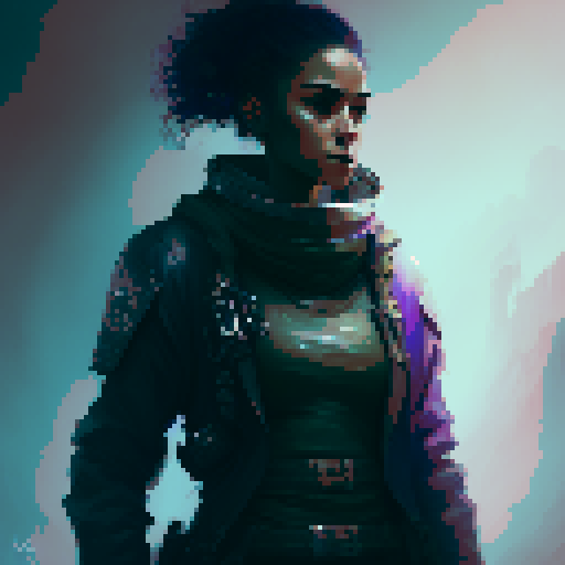 Female Thief, stealthy, slyly evading detection, with a thin frame, Looking around, in a fantasy Medieval RPG art style