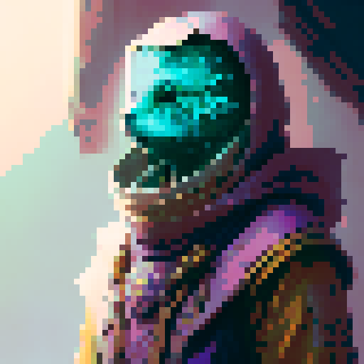 create a water element wizard with an amethyst inspired color palette casting a protection spell over him