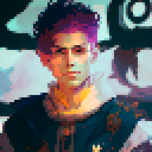 Big-eyed anime boy with pointed ears and a long, flowing cloak, surrounded by glowing, rune-covered crystals and wielding a magical sword, ready to embark on a perilous quest through a mystical, enchanted forest