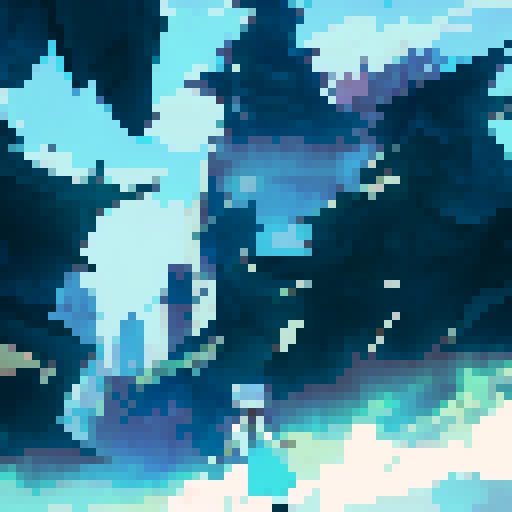 二次元画风背景是个城堡骑士人物居中