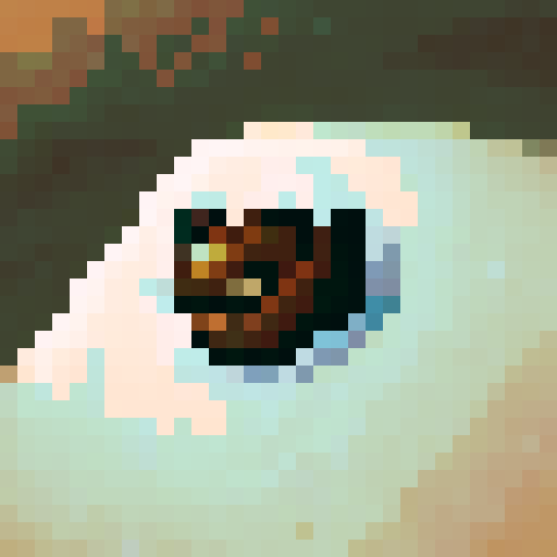 cat, curled up, sleeping, sprite sheet, breathing animation, game icon, 32x32 pixel art, sRGB, skill art, close up, portrait