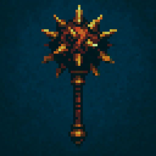 a fantasy mace