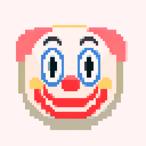 Pixel art with minimal color palette. up to 4 colors 