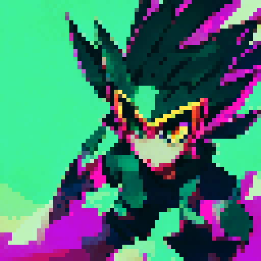 Spamton's menacing grin, metallic body glinting in neon lighting, surrounded by a horde of pixelated spam emails