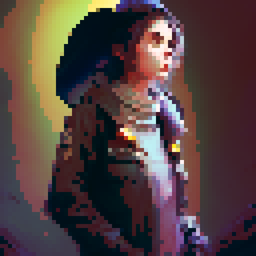 Dark night time in the forest background, midnight, dark forest, profile picture, girl, blue eyes, short black hair, white shirt, brown hat, red neck ribbon, holding an incense stick