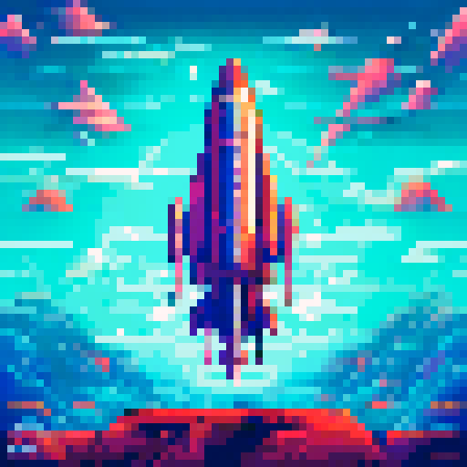 a pure 2d sprite for a space game. a top down view of a triangular spaceship all by itself ,style of the 80s. The spaceship should not have any shadows.