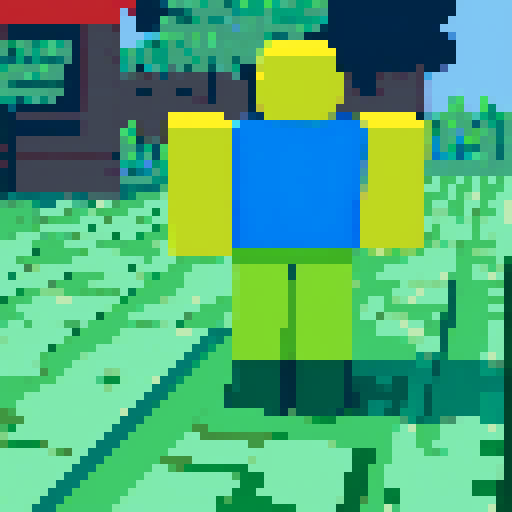 Roblox Noob standing