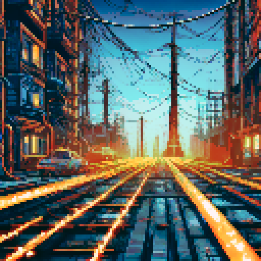 A malfunctioning factory battlefield with a first-person perspective. The metallic floor is covered in debris and loose wires sparking with electricity. Dangling cables emit bright sparks and electrical arcs, creating a chaotic, industrial atmosphere. Subtle steam and smoke rise from broken pipes, while dim industrial lighting and shadows enhance the tension. The scene features a clear foreground for battles, with layered machinery and sparking wires in the background.