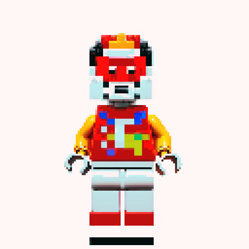 lego pixel, vibrant colors, blocky shapes, small plastic bricks, isometric perspective, retro video game, low resolution, 8-bit graphics, sharp edges, square grid, limited color palette, nostalgic feel, brick-built characters, iconic lego logo, digital recreation, detailed textures, crisp lines, simplified forms, nostalgic gaming vibes