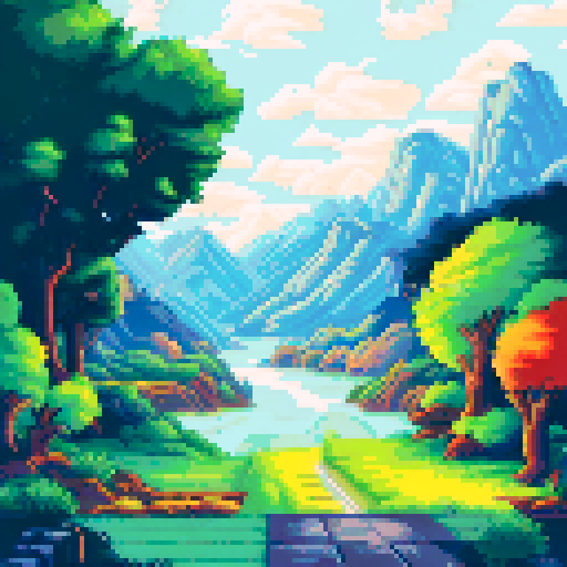 A scenery from above, Serene farm village and fields, autumn