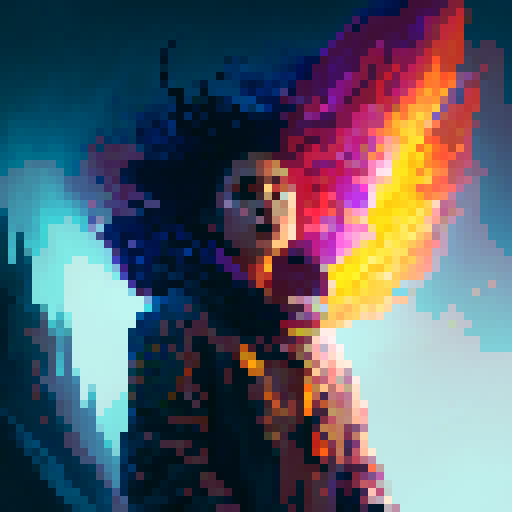 "Create a dynamic image of a flamboyant red mage casting a spell, with swirling purple and orange energy emanating from their outstretched hand, set against a dark and ominous background reminiscent of a gothic cathedral stained glass window."