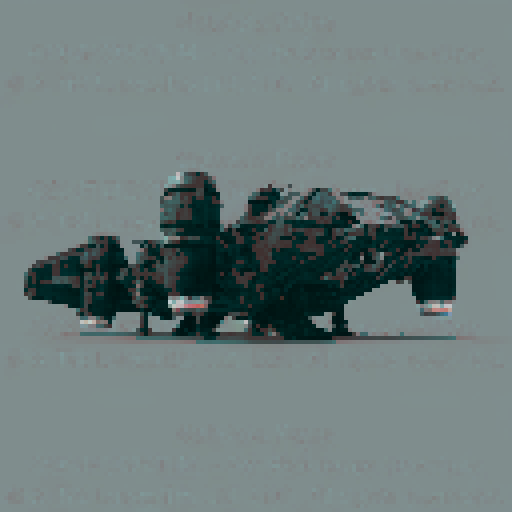 pixel art spaceship