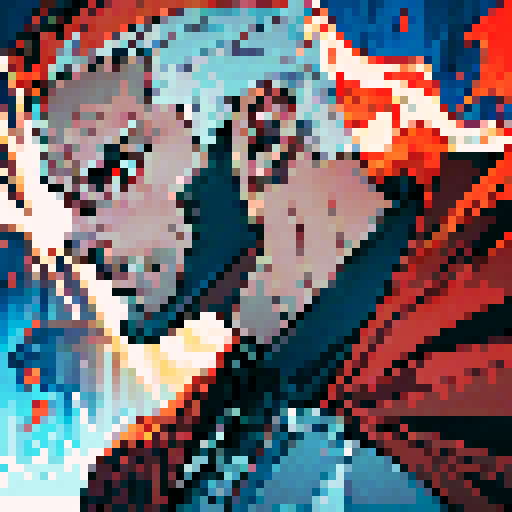 create a fire element white skinned bulky death knight with a topaz and umber red inspired color palette. I need the knight to look like a very intimidating male.