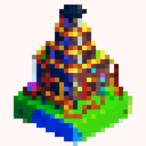 top-down mine building with one output on a side