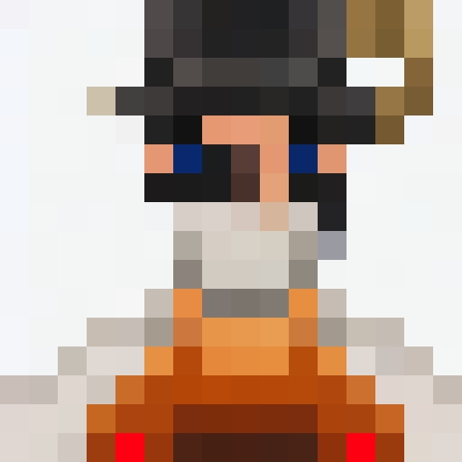 pokemon gloom, facing right, close up, monochrome, pixel art, game icon, 16x16, portrait, black background, white foreground