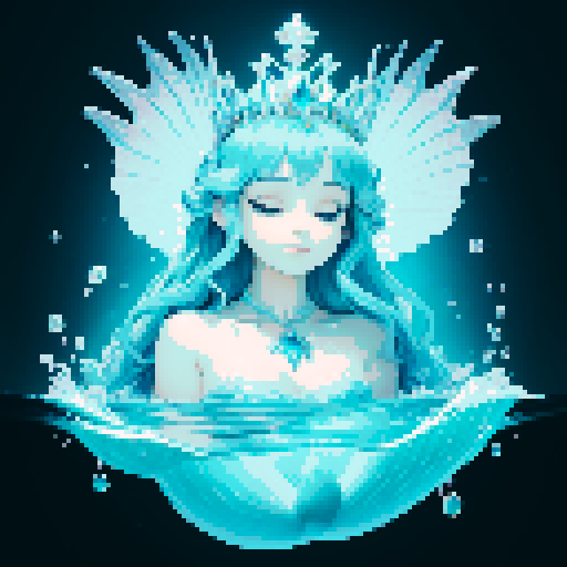 Create a close-up image of a mermaid with a crown in non cartoonish style, with her face partially submerged underwater. Half of her face is above the water's surface, revealing her beautiful features. The crown should have an ethereal, shimmering quality, adding to her majestic presence.
Cozy Character
4 images