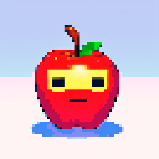 please draw a apple