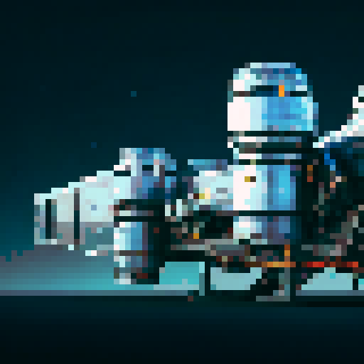 pixel art spaceship
