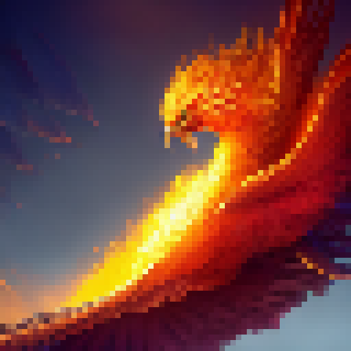 Create a logo for the motivational YouTube channel "Rise Up Now" with a Fantasy RPG style, featuring a bold, fiery phoenix rising from the ashes with intricate, golden detailing and a strong, determined expression.