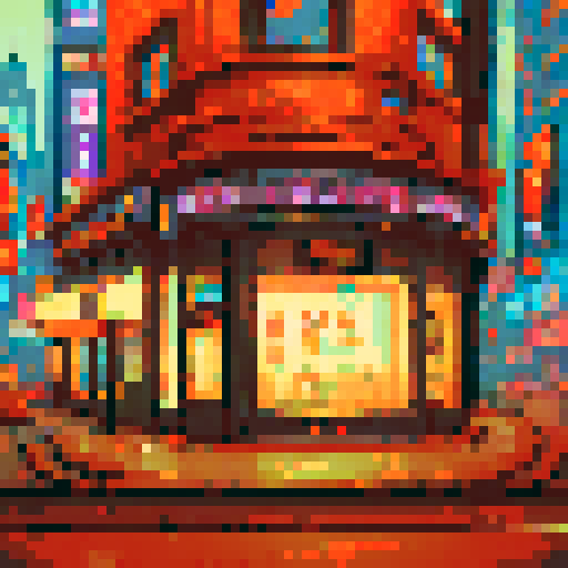 Cyberpunk cafe, neon-lit cityscape, retro-futuristic, bustling patrons, holographic menus, robotic waitstaff, towering skyscrapers, rain-soaked streets, smoke-filled room, pixelated graffiti, glitched-out neon signage, vibrant color palette, futuristic technology, hovering vehicles, steam rising from coffee cups