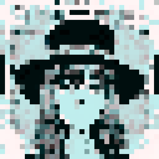 Female manga with hat