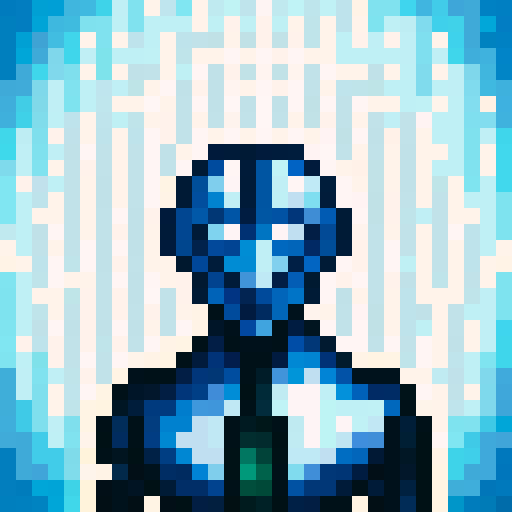 yellow armour, game icon, 32x32 pixel art, sRGB, skill art, close up, portrait, shining, intricate details, reflective surfaces, metallic texture, glowing accents, dynamic lighting, embossed patterns, sharp edges, vibrant colors, glossy finish