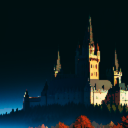 gothic castle backdrop, no characters, gothic castle landscape, castles, gothic, dark, background