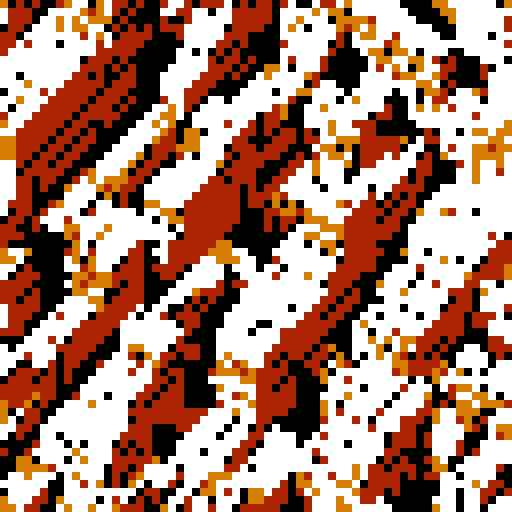 crumbling brick shape. Has broken and complex structural elements. Simple style, thick black lines, white background.